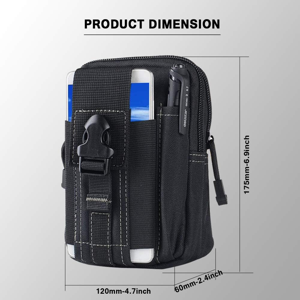 Bolsa táctica Molle para cintu - Tool Bag reseña y precio
