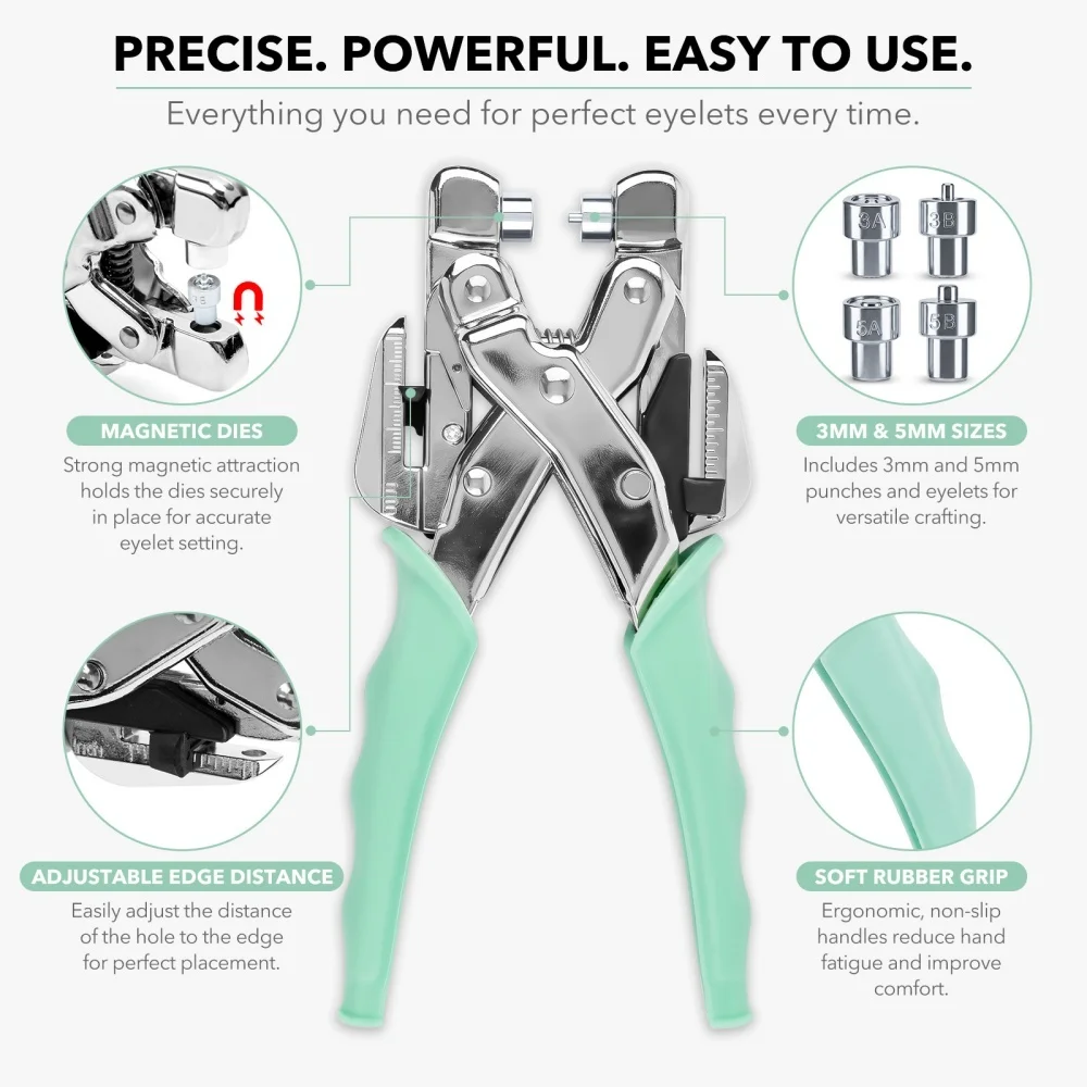 Kit de herramientas para ojale - Pliers reseña y precio