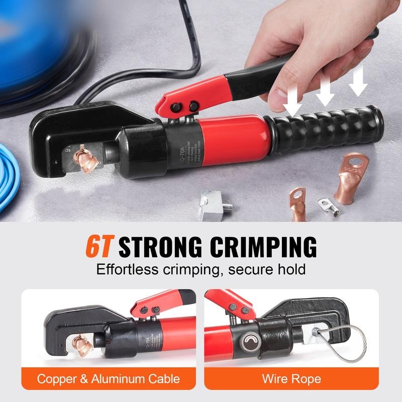 Herramienta de crimpado hidráu - Pliers reseña y precio